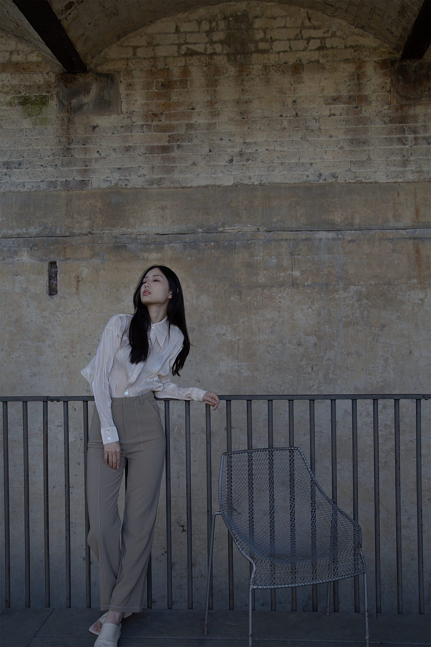 Cloudskin Wing Collar Shirt