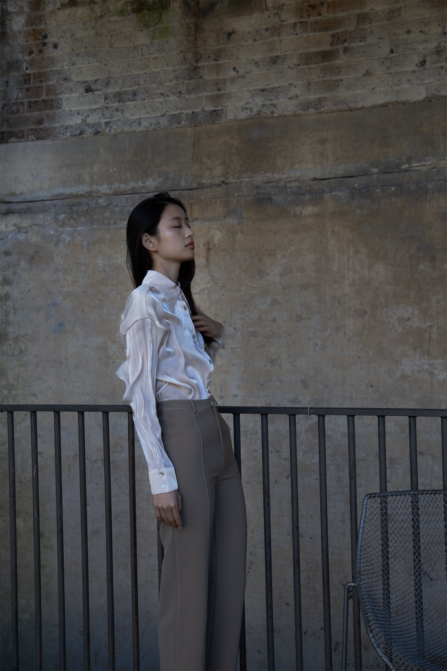 Cloudskin Wing Collar Shirt