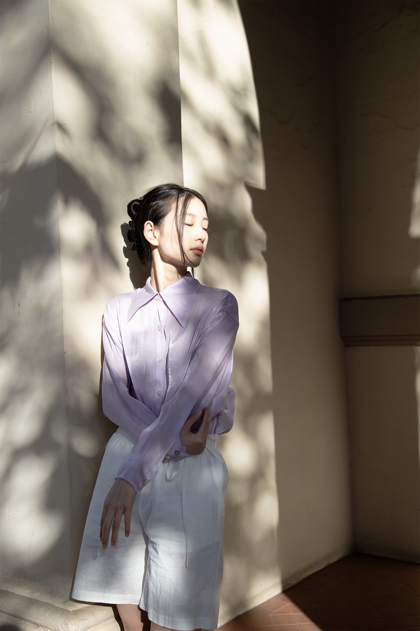 Cloudskin Wing Collar Shirt