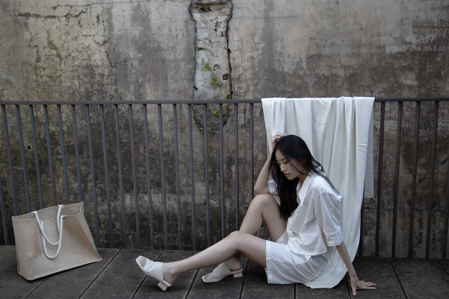 Quiet Grain Linen Top/Shorts
