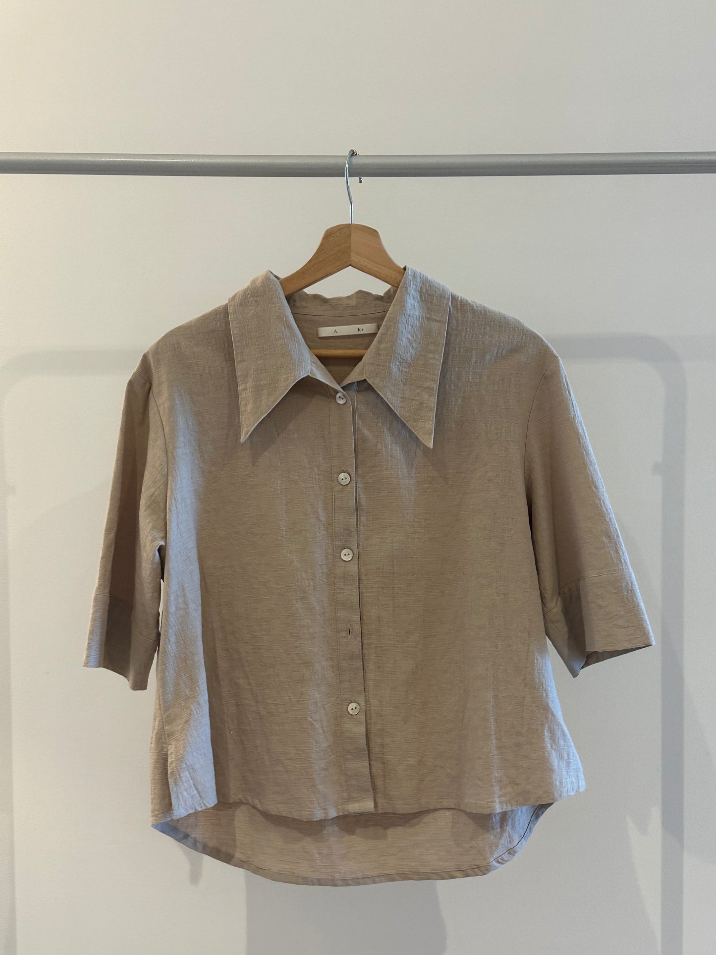 Quiet Grain Linen Top/Shorts