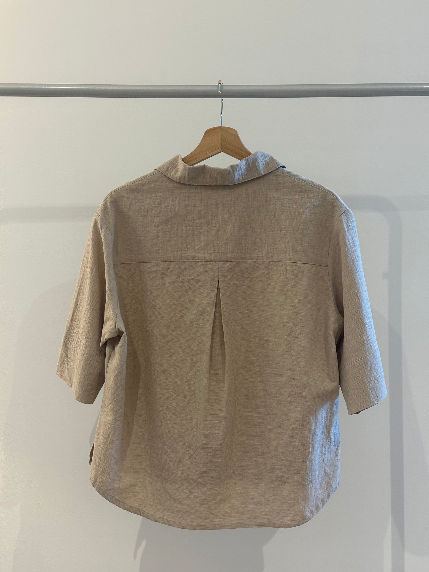 Quiet Grain Linen Top/Shorts