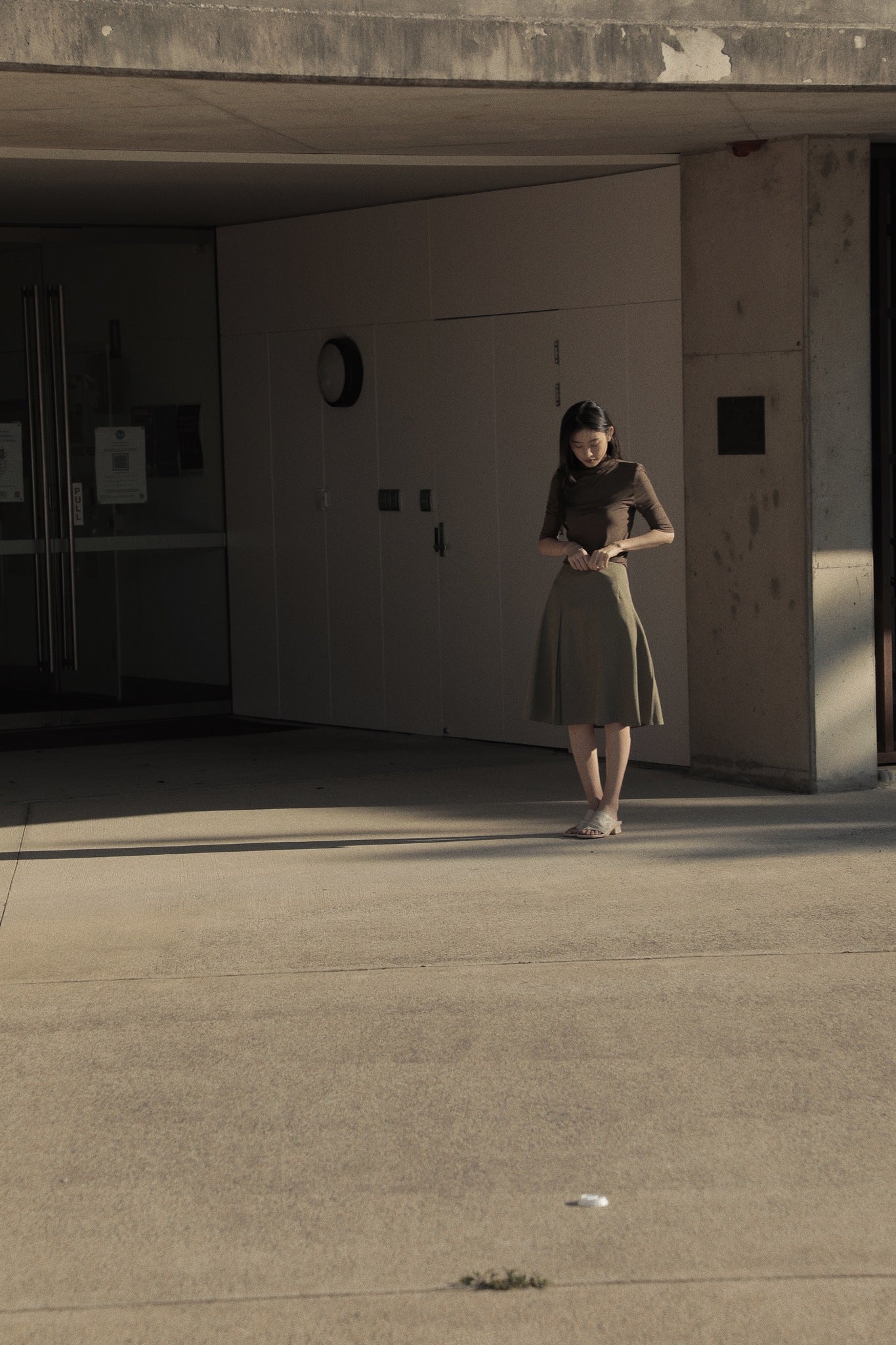 Andante Soft Summer Midi Skirt