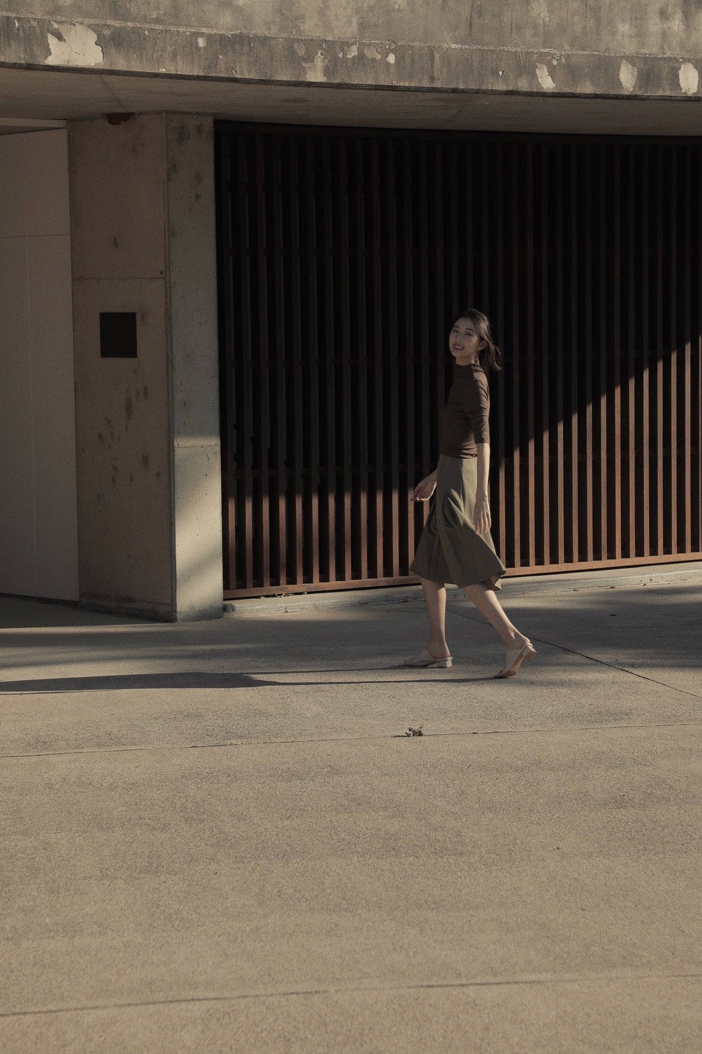 Andante Soft Summer Midi Skirt