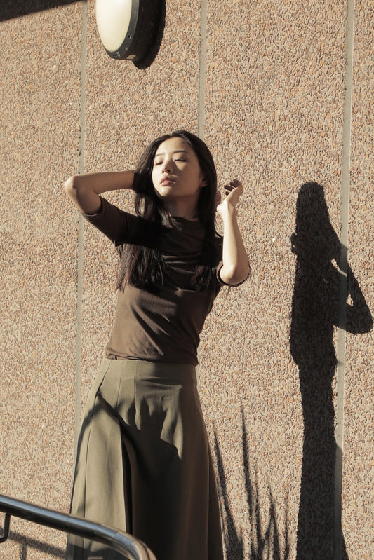 Like-a-Song Comfy High Neck Top